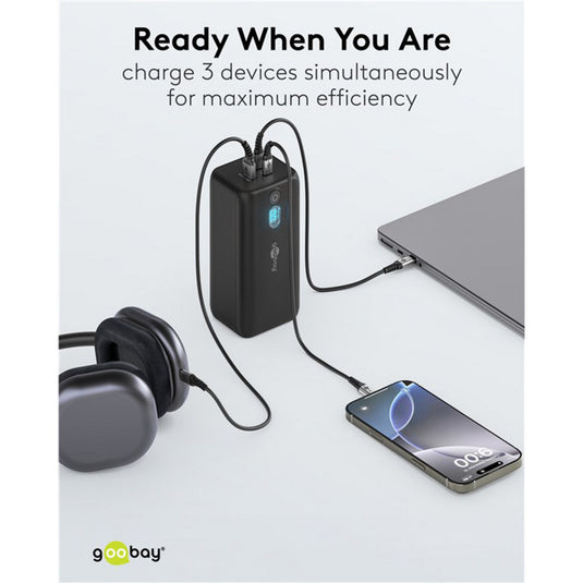 Goobay powerbank (zwart)