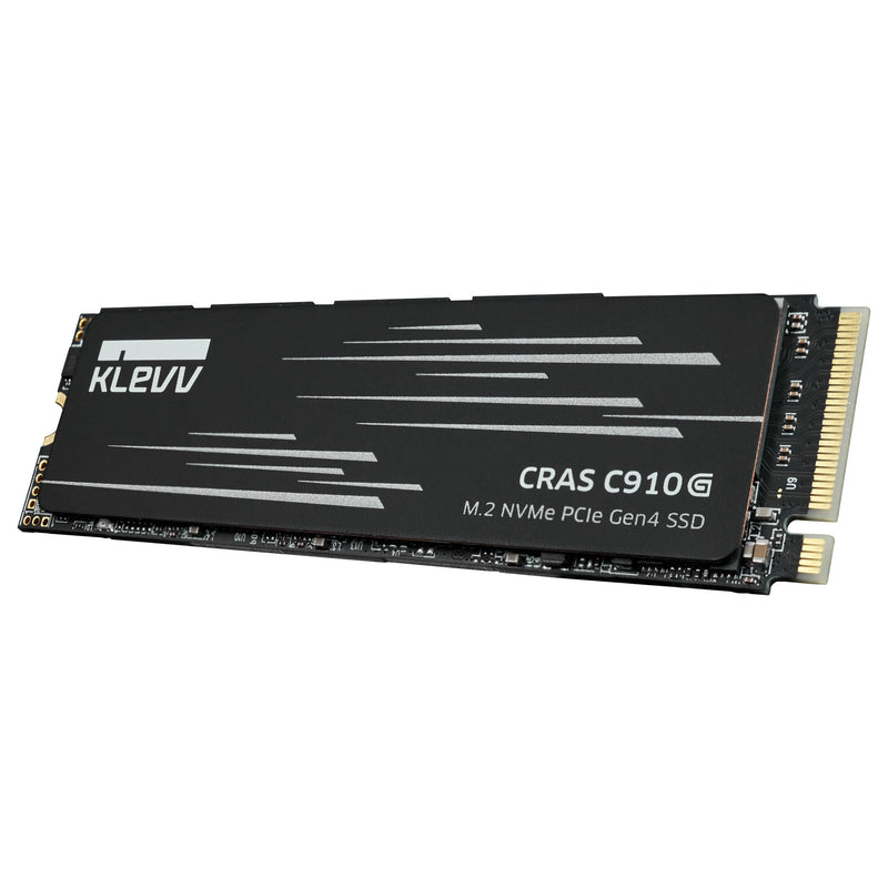 Load image into Gallery viewer, Klevv cras c910g 4 tb ssd (zwart, k04tbm2sp0-10g, pcie gen 4.0 x4, nvme 2.0)
