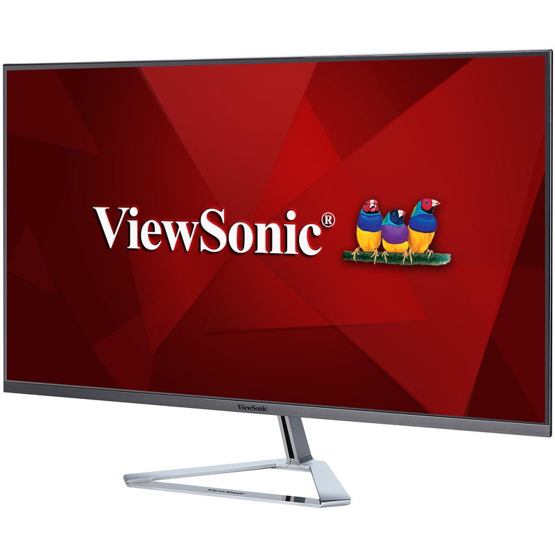 Load image into Gallery viewer, Viewsonic vx3276-mhd-3 31.5 monitor (zwart (mat) zilver, 1x hdmi, 1x displayport, vga, audio)

