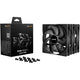 Be quiet! pure wings 3 case fans (zwart, 3 stuks, 140 x 140 x 25 mm, pwm)