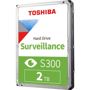 Toshiba s300 2 tb harde schijf (sata 6gb s, 3,5 )