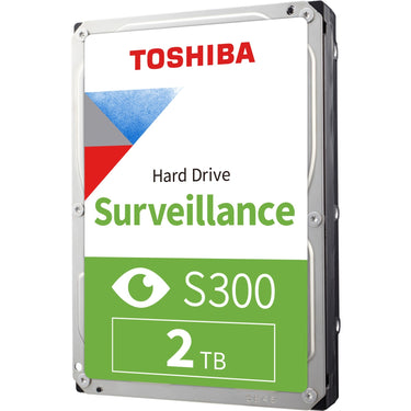 Toshiba s300 2 tb harde schijf (sata 6gb s, 3,5 )