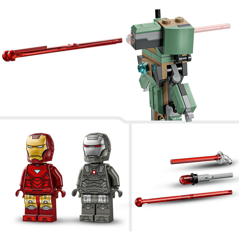 Load image into Gallery viewer, Lego ® ǀ marvel iron man en war machine vs. hammer drones - 76320
