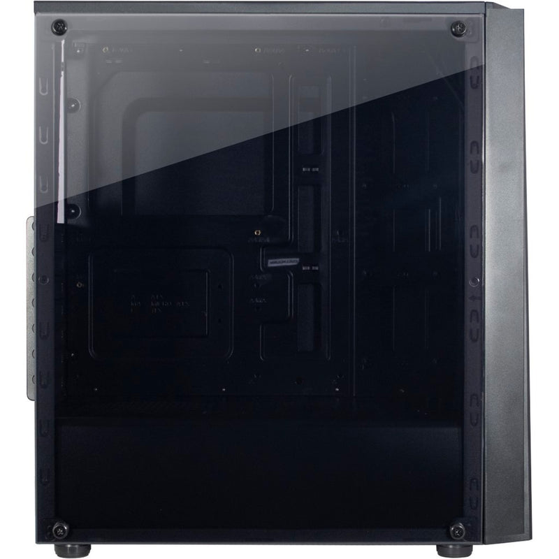Load image into Gallery viewer, Inter-tech t-11 televen midi tower behuizing (zwart | 3x usb-a | window)
