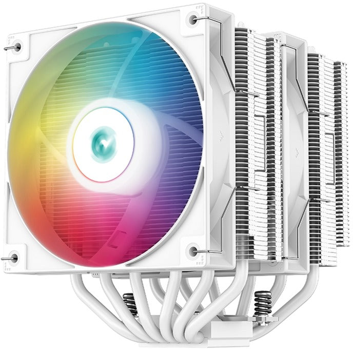 Load image into Gallery viewer, Deepcool ag620 wh argb cpu-koeler (wit, 4-pin pwm, rgb led)
