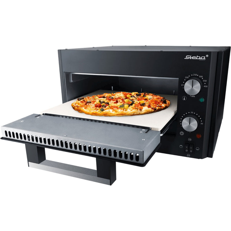 Load image into Gallery viewer, Steba power pizza maker pb 1800 pizzaoven (zwart, 1800 watt)
