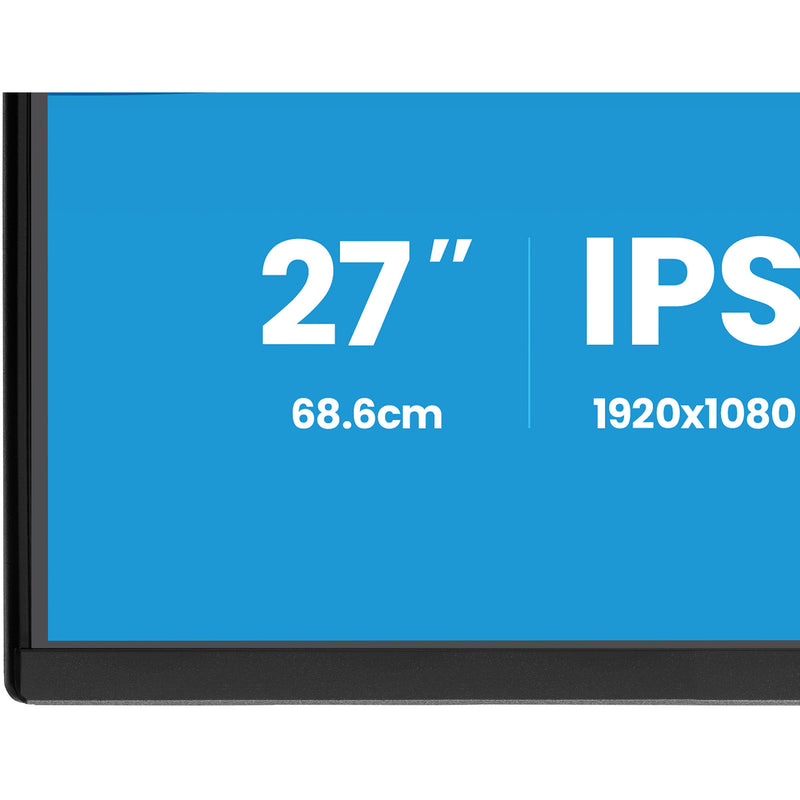 Load image into Gallery viewer, Iiyama prolite x2792hsu-b1 27 monitor (zwart (mat), hdmi, displayport, 2x usb-a, usb-b, 120 hz)
