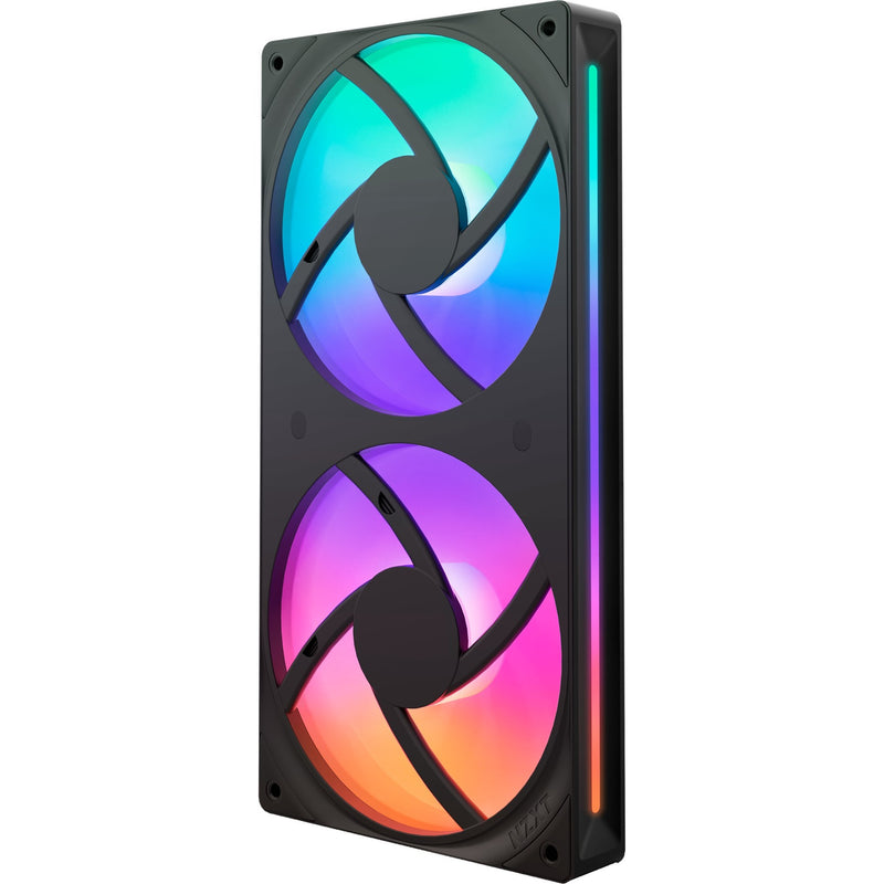 Load image into Gallery viewer, Nzxt f240 rgb core case fans (zwart, 2 stuks, 240 x 120 x 26 mm)
