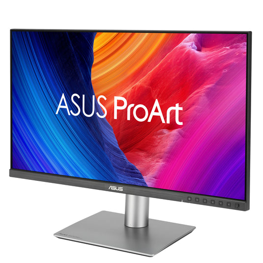 Asus proart display pa278cgrv 27 monitor (zilver zwart, hdmi, 2x displayport, 3x usb-a, 2x usb-c)