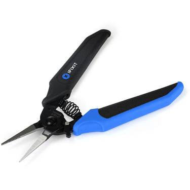 Ifixit mandible needle nose pliers grijptang (zwart blauw)