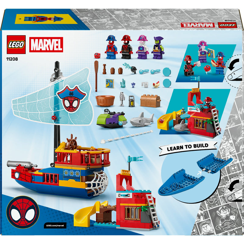 Load image into Gallery viewer, Lego marvel - team spidey piratenschip constructiespeelgoed (11208)
