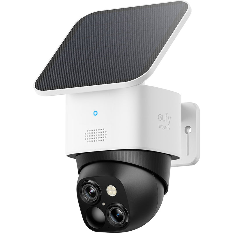 Load image into Gallery viewer, Eufy s340 solocam beveiligingscamera (wit, met dual lens en solar panel)
