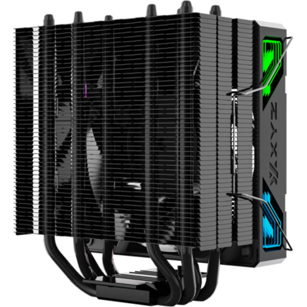 Afbeelding laden in galerijviewer, Xyz pc gear thermax 4 rgb cpu-koeler (zwart, argb, pwm)
