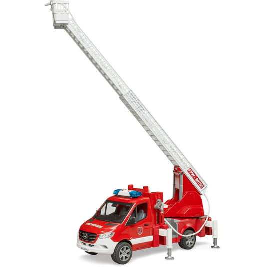 Bruder mb sprinter brandweerwagen met licht en geluid modelvoertuig (02673)