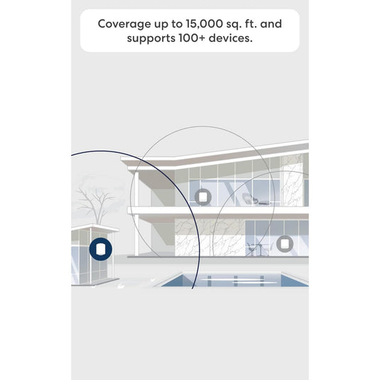 Eero outdoor 7 mesh access point (wit, wi-fi 7, poe+)