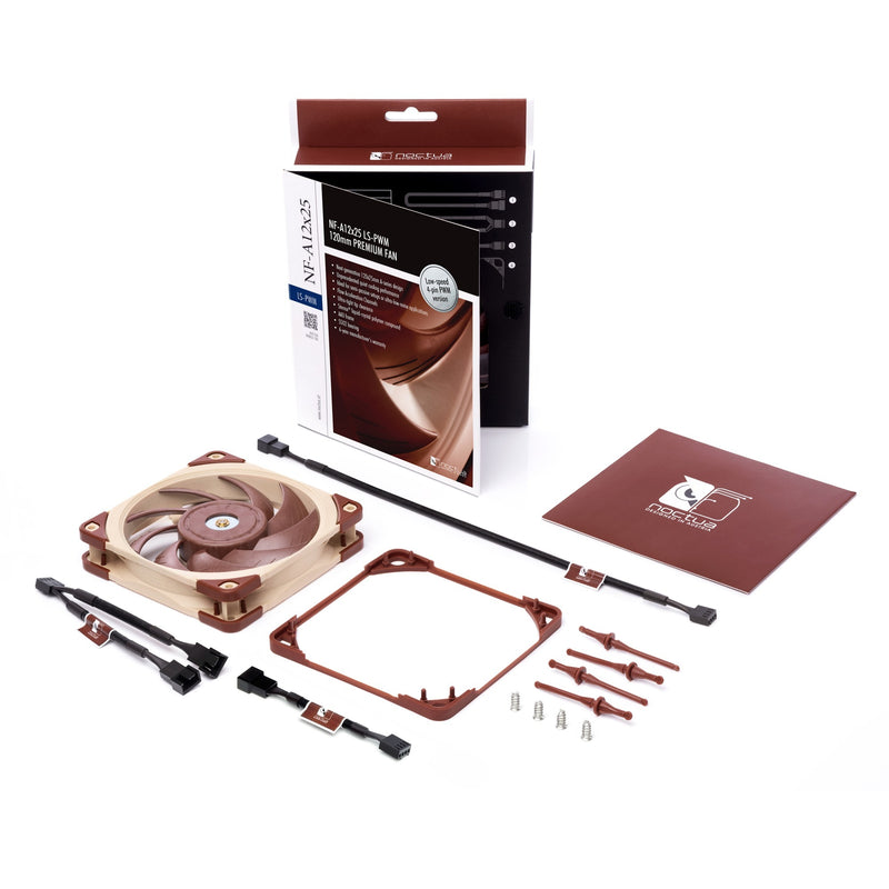 Load image into Gallery viewer, Noctua nf-a12x25 ls-pwm case fan (120 x 120 x 25 mm)
