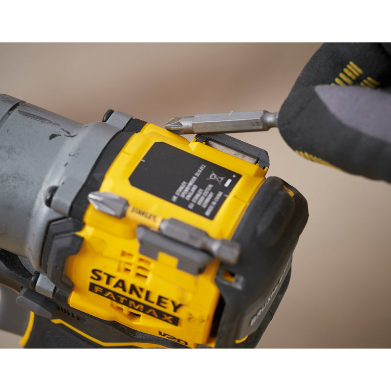 Load image into Gallery viewer, Stanley fatmax v20 18v borstelloze slagschroevendraaier (geel zwart, accu en oplader niet inbegrepen)
