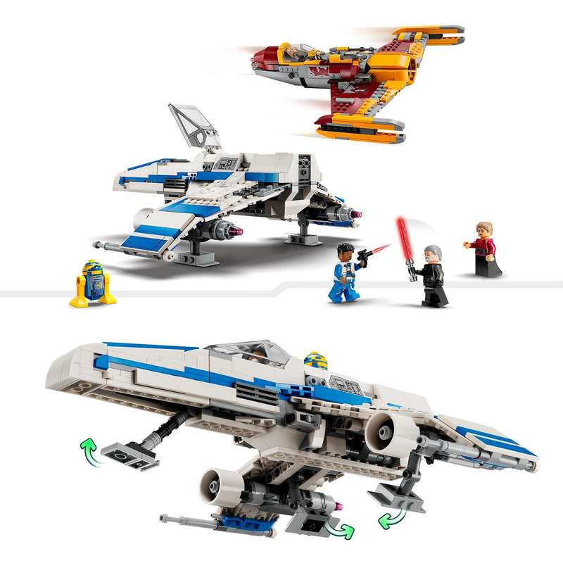 Load image into Gallery viewer, Lego star wars - new republic e-wing vs. shin hati's starfighter constructiespeelgoed (75364)
