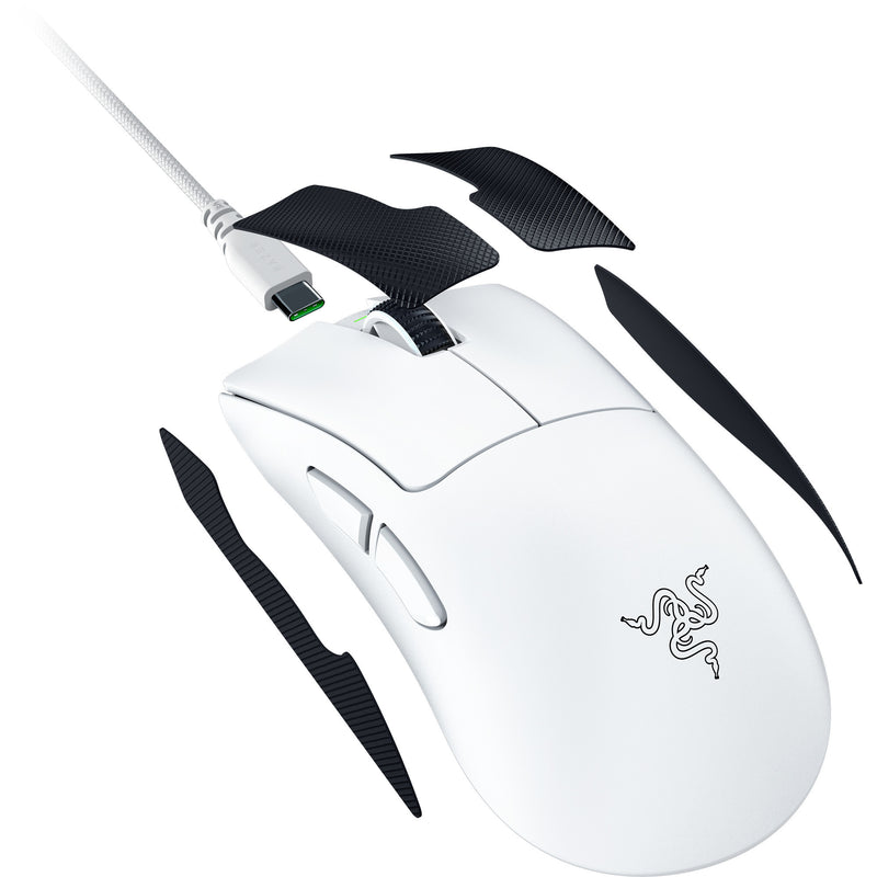 Load image into Gallery viewer, Razer deathadder v4 pro gaming muis (wit, tot 45.000 dpi, 8000 hz)
