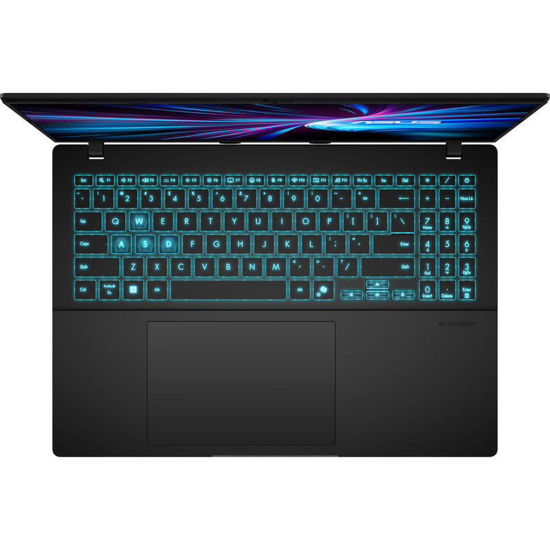 Afbeelding laden in galerijviewer, Asus v16 fx3607vh-rp011ws 16 gaming laptop (zwart | core 5 210h | rtx 5050 | 16 gb | 512 gb ssd)

