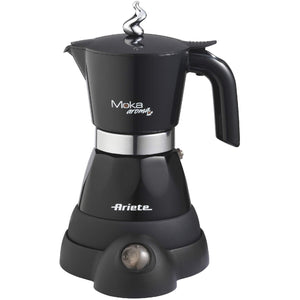 Ariete moka aroma koffiezetter 1358 11 mokkapot (zwart)