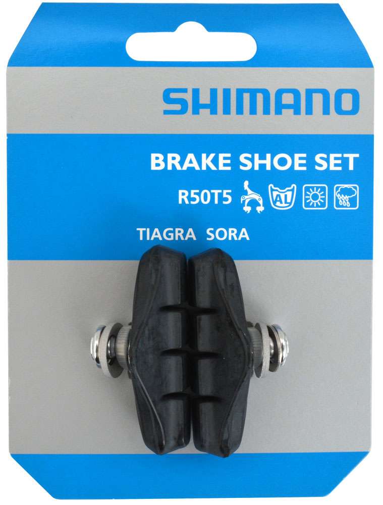 Load image into Gallery viewer, Shimano tiagra sora r50t5 brake shoes
