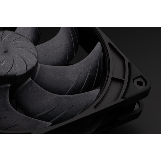 Noctua nf-a14x25 g2 pwm chromax.black case fan (zwart, 140 x 140 x 25 mm)