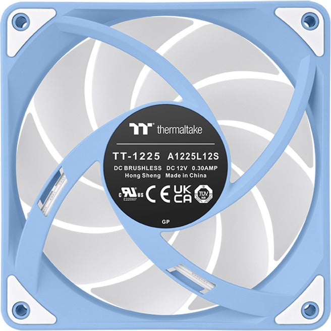 Load image into Gallery viewer, Thermaltake ct120 ex argb sync pc cooling fan hydrangea blue (3-fan pack) case fans (lichtblauw, 3 stuks, 120 x 120 x 25 mm, pwm)
