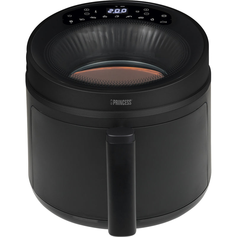 Load image into Gallery viewer, Princess cyclone vision airfryer heteluchtfriteuse (zwart, 5 liter)
