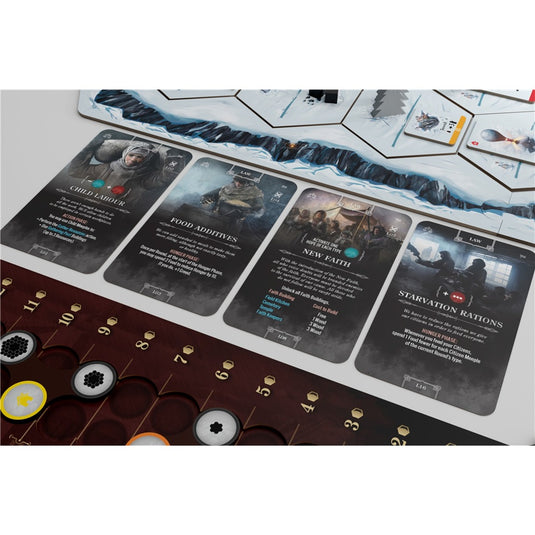 European player network frostpunk bordspel (engels, 1 - 4 spelers, 120 - 150 minuten, vanaf 16 jaar)