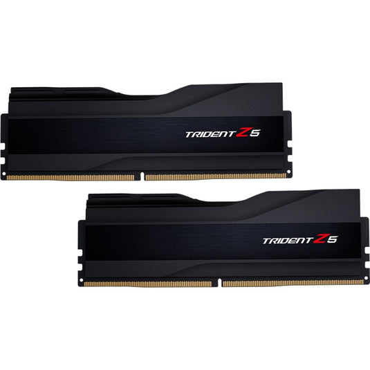 G.skill 32 gb ddr5-6400 kit werkgeheugen (zwart (mat), f5-6400j3239g16gx2-tz5k, trident z5, xmp)