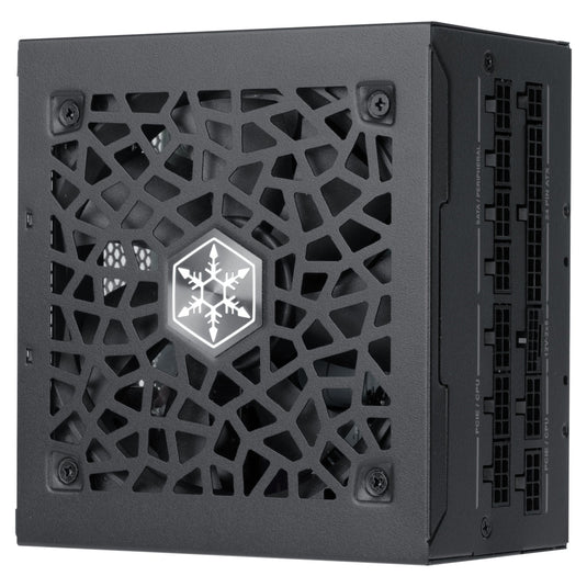 Silverstone hela 850r platinum modulaire 850 watt voeding (zwart, 4x pcie)