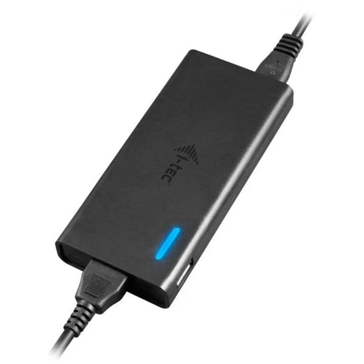 Load image into Gallery viewer, I-tec usb-c hdmi dp docking station with power delivery 65w + universal charger 77 w (zwart)

