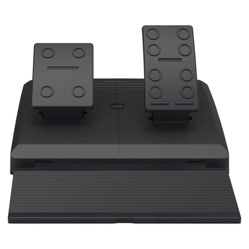 Load image into Gallery viewer, Trust gxt 289 movi racestuur stuur (zwart, pc, xbox series x s, switch, playstation 4)
