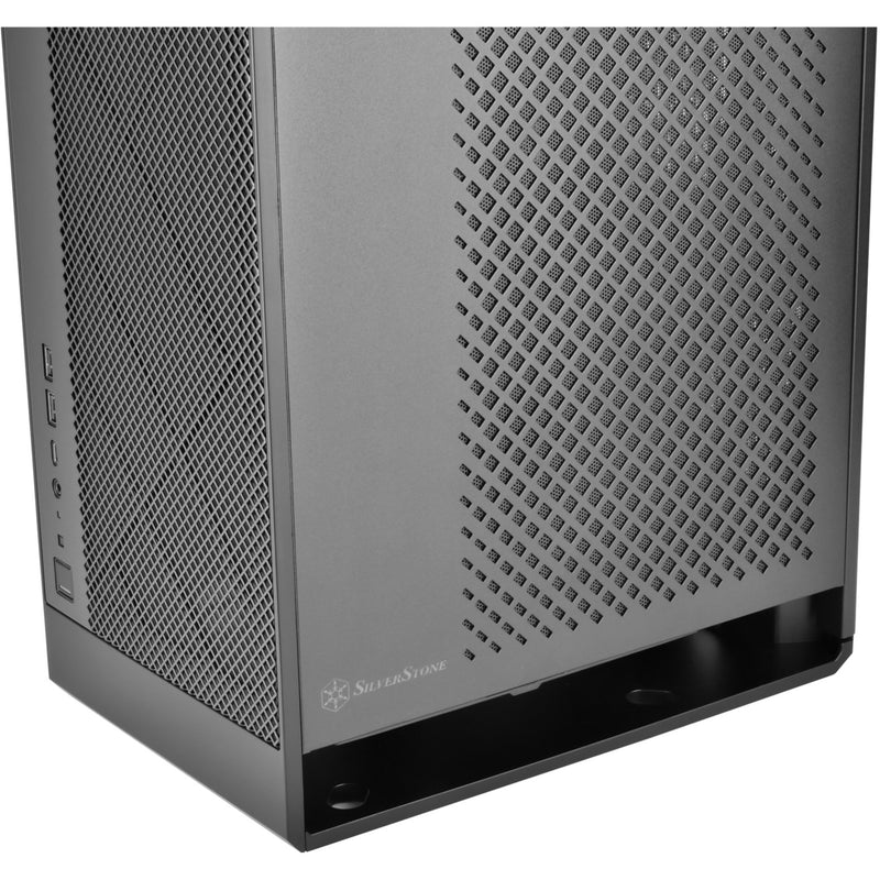 Load image into Gallery viewer, Silverstone alta g1m midi tower behuizing (zwart | 2x usb-a | 1x usb-c)
