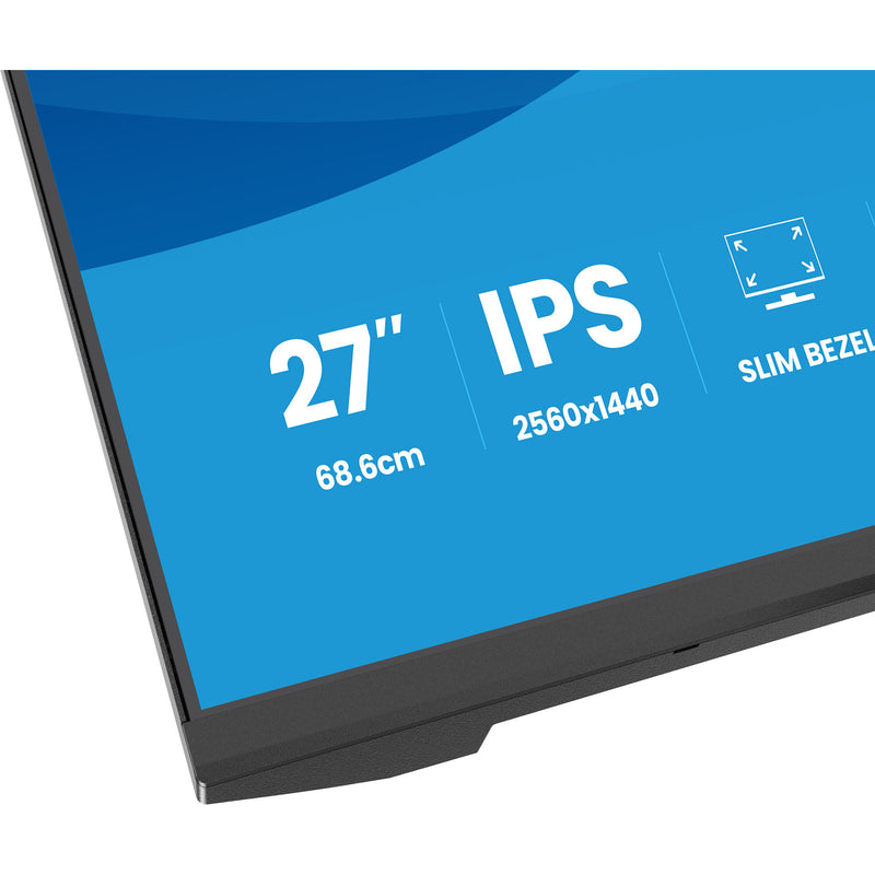 Load image into Gallery viewer, Iiyama prolite x2793qsu-b1 27 monitor (zwart (mat), hdmi, displayport, usb, audio)
