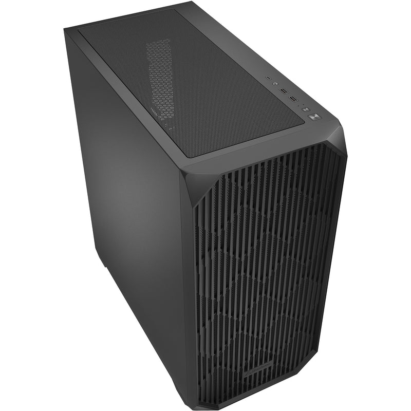 Load image into Gallery viewer, Sharkoon ak3 midi tower behuizing (zwart | 2x usb-a | 1x usb-c)
