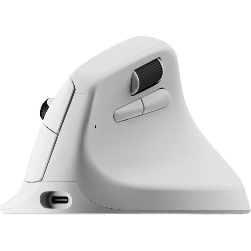 Load image into Gallery viewer, Keychron m5 wireless ergonomic mouse (wit, 100 tot 30.000 dpi, 8000hz, 2,4 ghz bluetooth usb)
