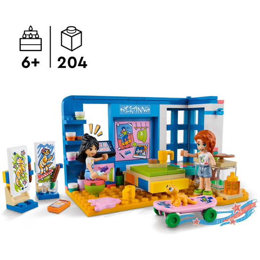 Lego friends - lianns kamer constructiespeelgoed (41739)