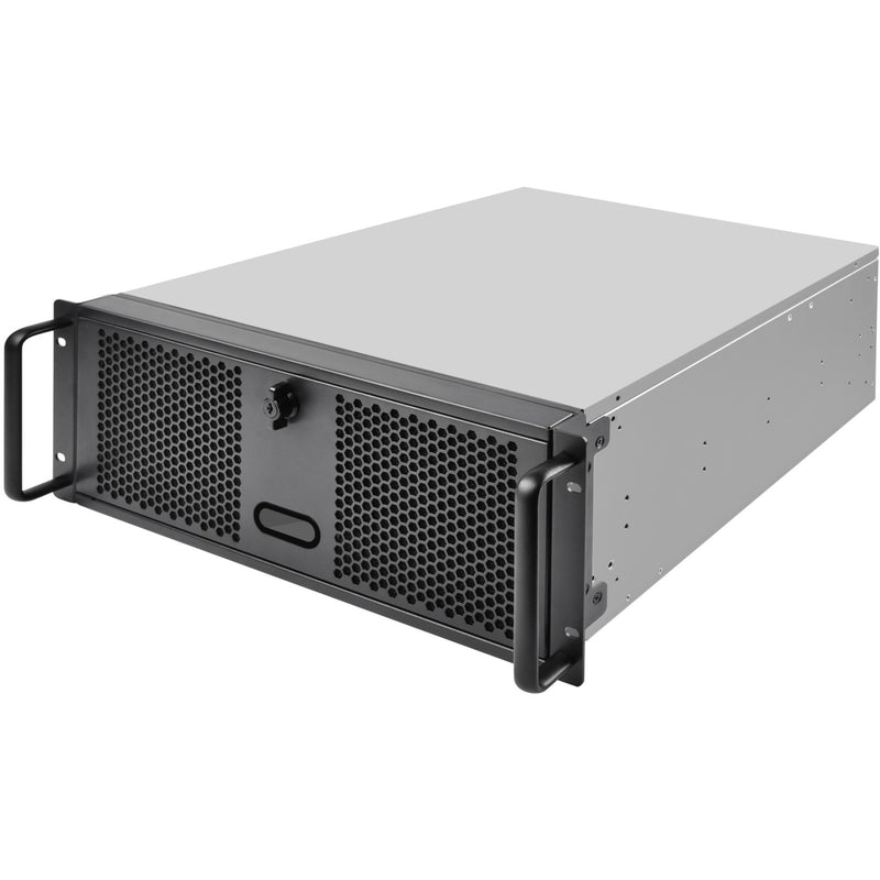 Load image into Gallery viewer, Silverstone rm400 rack behuizing (zwart | 2x usb-a 3.2 (5 gbit s))
