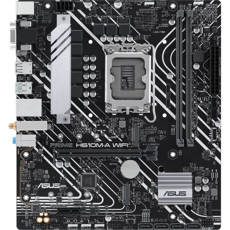Load image into Gallery viewer, Asus prime h610m-a wifi socket 1700 moederbord
