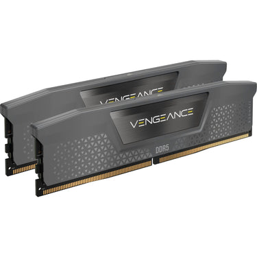 Corsair vengeance 16 gb ddr5-5600 (2x 8 gb) werkgeheugen (grijs, cmk16gx5m2b5600z40, udimm, xmp, expo)