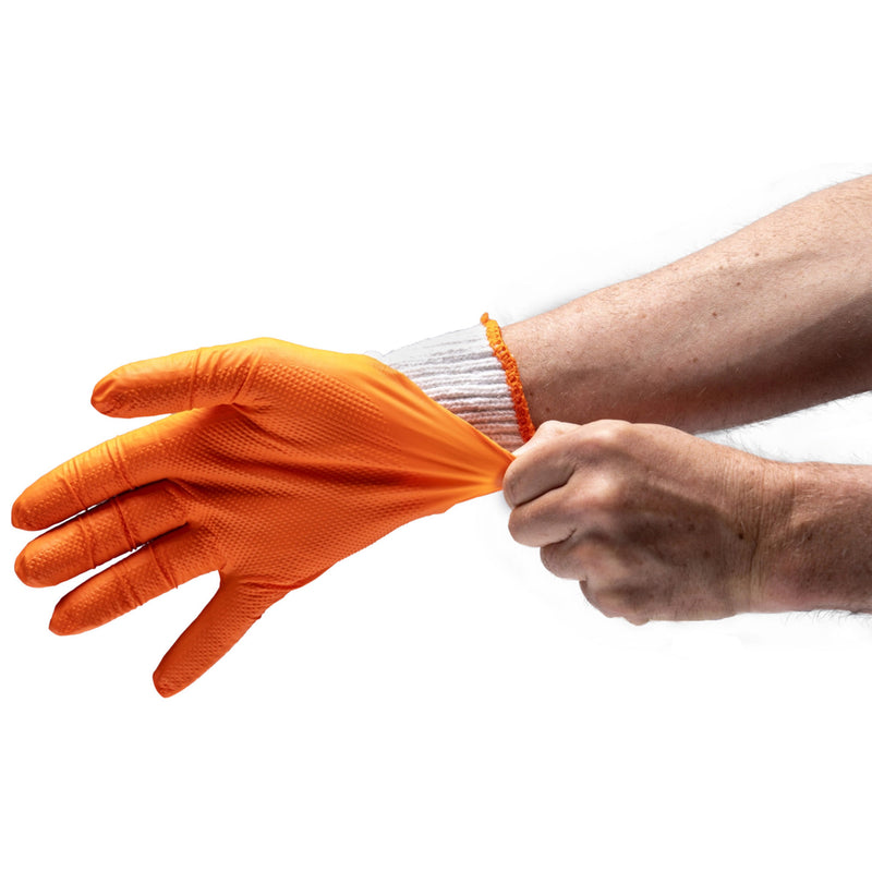 Load image into Gallery viewer, Traeger bbq prep serve gloves handschoen (oranje)
