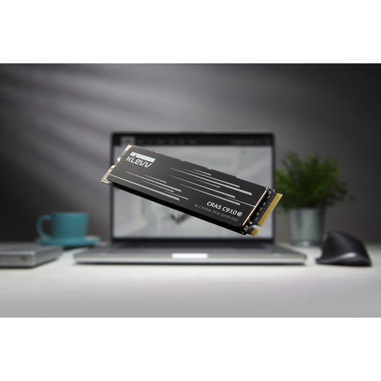Klevv cras c910g 2 tb ssd (zwart, k02tbm2sp0-10g, pcie gen 4.0 x4, nvme 2.0)