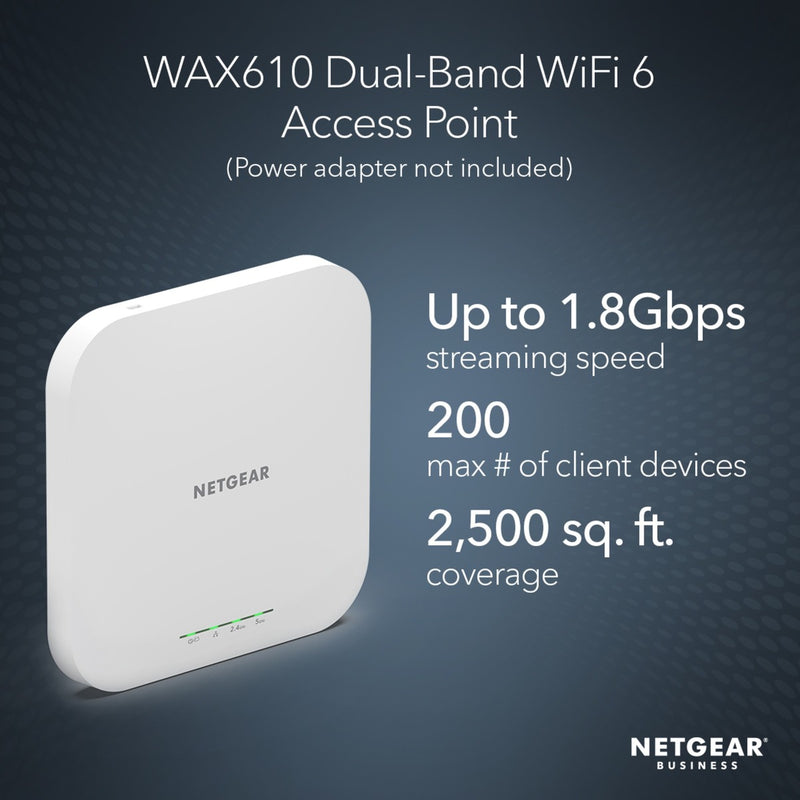 Load image into Gallery viewer, Netgear wax610 access point (wit)
