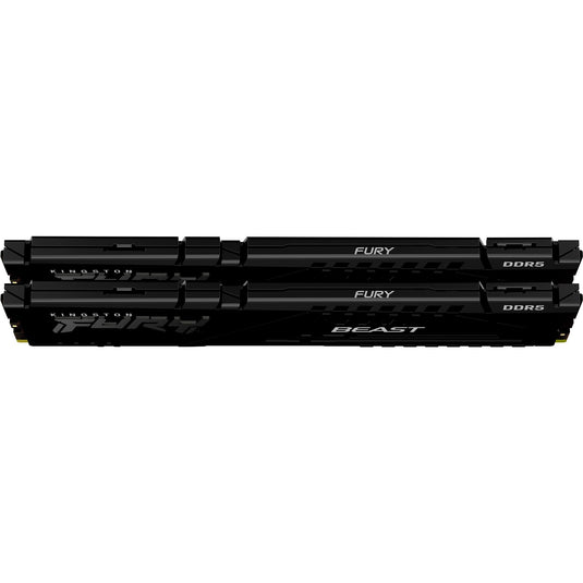 Kingston fury beast 16 gb ddr5-5600 (2x 8 gb) werkgeheugen (zwart, kf556c36bbek2-16, expo)
