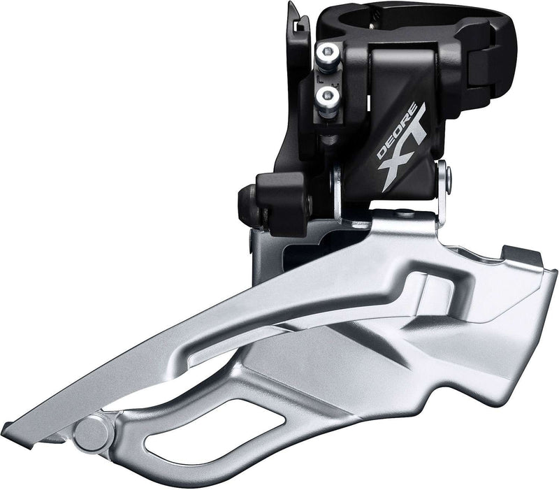 Load image into Gallery viewer, Shimano xt fd-t8000 3x10-speed front derailleur down-swing 63-66° clamp 34.9mm
