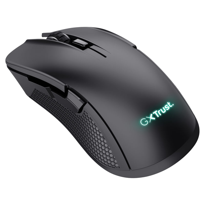 Load image into Gallery viewer, Trust gxt 931 ybar draadloze gamingmuis (zwart, 200 - 7.200 dpi, 2.4ghz bluetooth usb)
