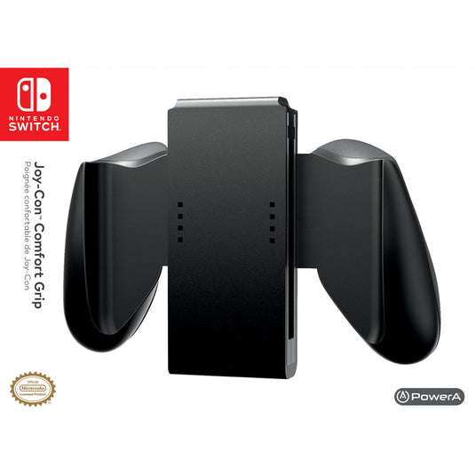Powera switch joy-con grip black bevestiging (zwart)