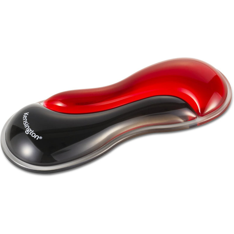 Load image into Gallery viewer, Kensington slim duo gel mouse trackball wrist rest polssteun (rood zwart)
